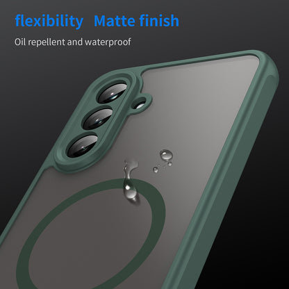 Калъф MagSafe за Samsung Galaxy A26 A266, Techsuit, HaloFrost II, Зелен