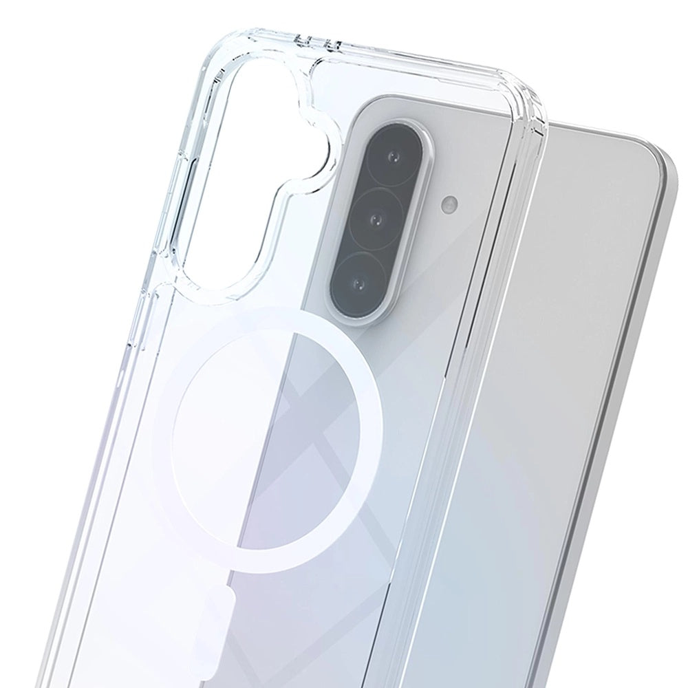 MagSafe калъф за Samsung Galaxy A36 A366, 3MK, Armor MagCase, Прозрачен