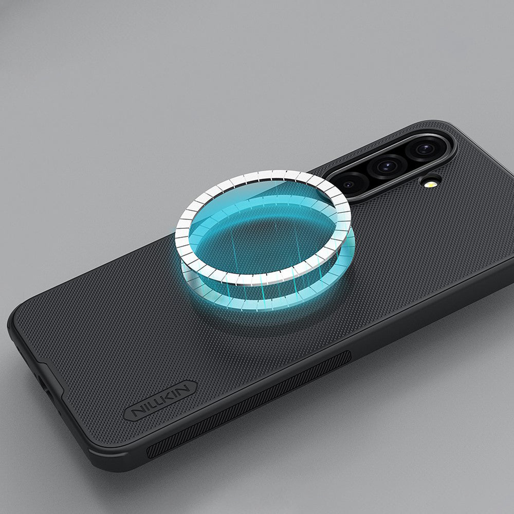Калъф MagSafe за Samsung Galaxy A36 A366, Nillkin, Super Shield Pro, Черен