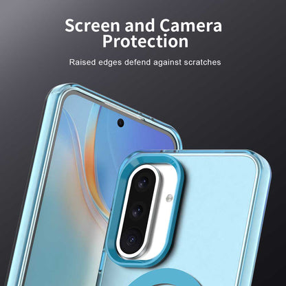 Калъф MagSafe за Samsung Galaxy A36 A366, Techsuit, CandyCase, Син