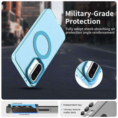 Калъф MagSafe за Samsung Galaxy A36 A366, Techsuit, CandyCase, Син
