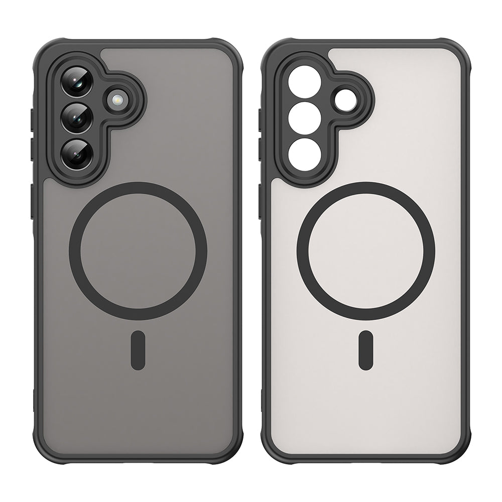 Калъф MagSafe за Samsung Galaxy A37 5G, Techsuit, HaloFrost II, Черен