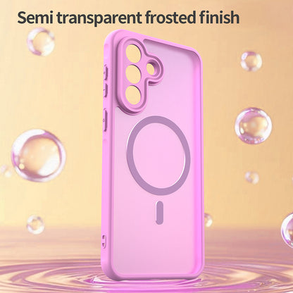 Калъф MagSafe за Samsung Galaxy A37 5G, Techsuit, HaloFrost II, Розов