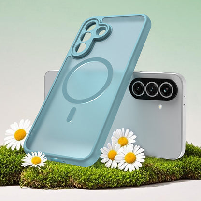 Калъф MagSafe за Samsung Galaxy A37 5G, Techsuit, HaloFrost II, Светлозелен