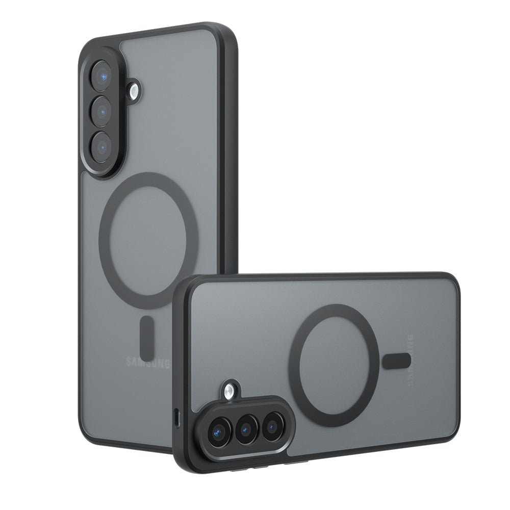 MagSafe Case for Samsung Galaxy A37 5G, Techsuit, PureFrost, Satin Black