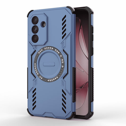 Калъф MagSafe за Samsung Galaxy A56 A566, Techsuit, ArmorMag, Син