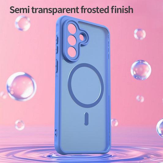 Калъф MagSafe за Samsung Galaxy A56 A566, Techsuit, HaloFrost II, Син