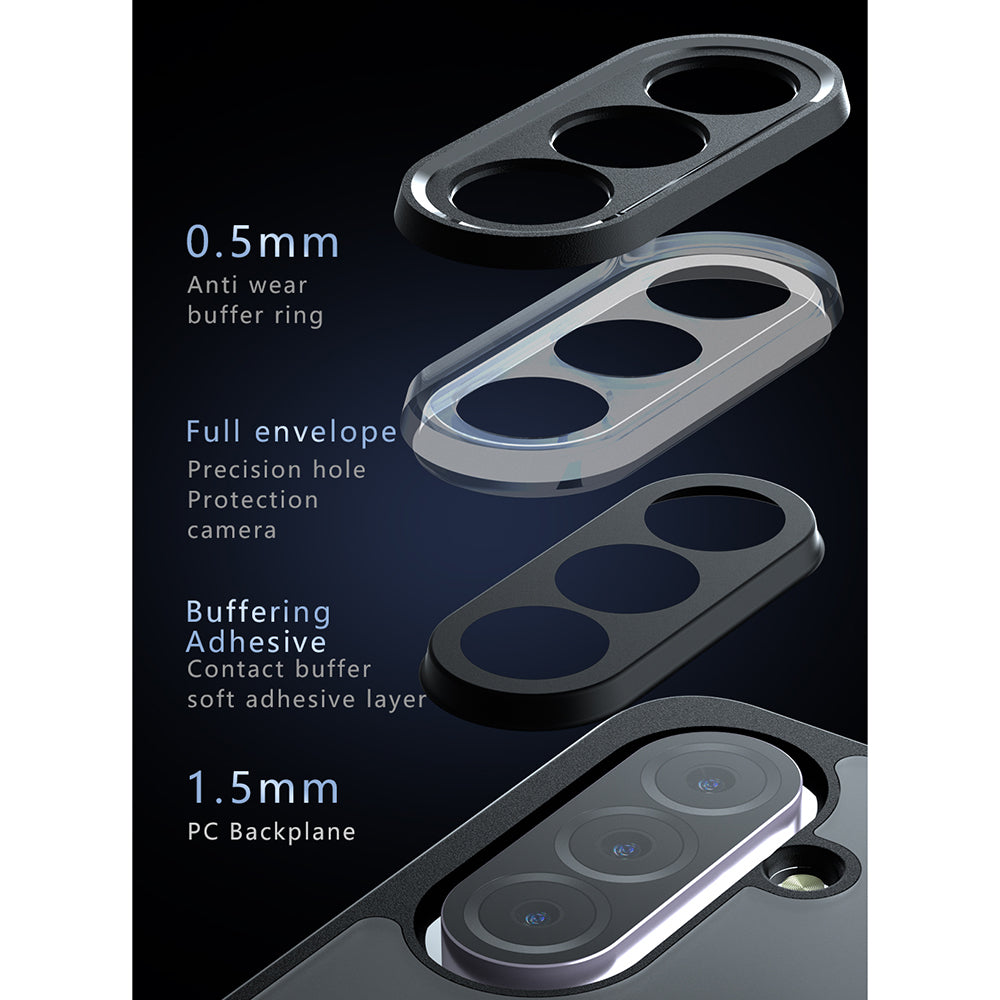 Калъф MagSafe за Samsung Galaxy A56 A566, Techsuit, PureFrost, Черен