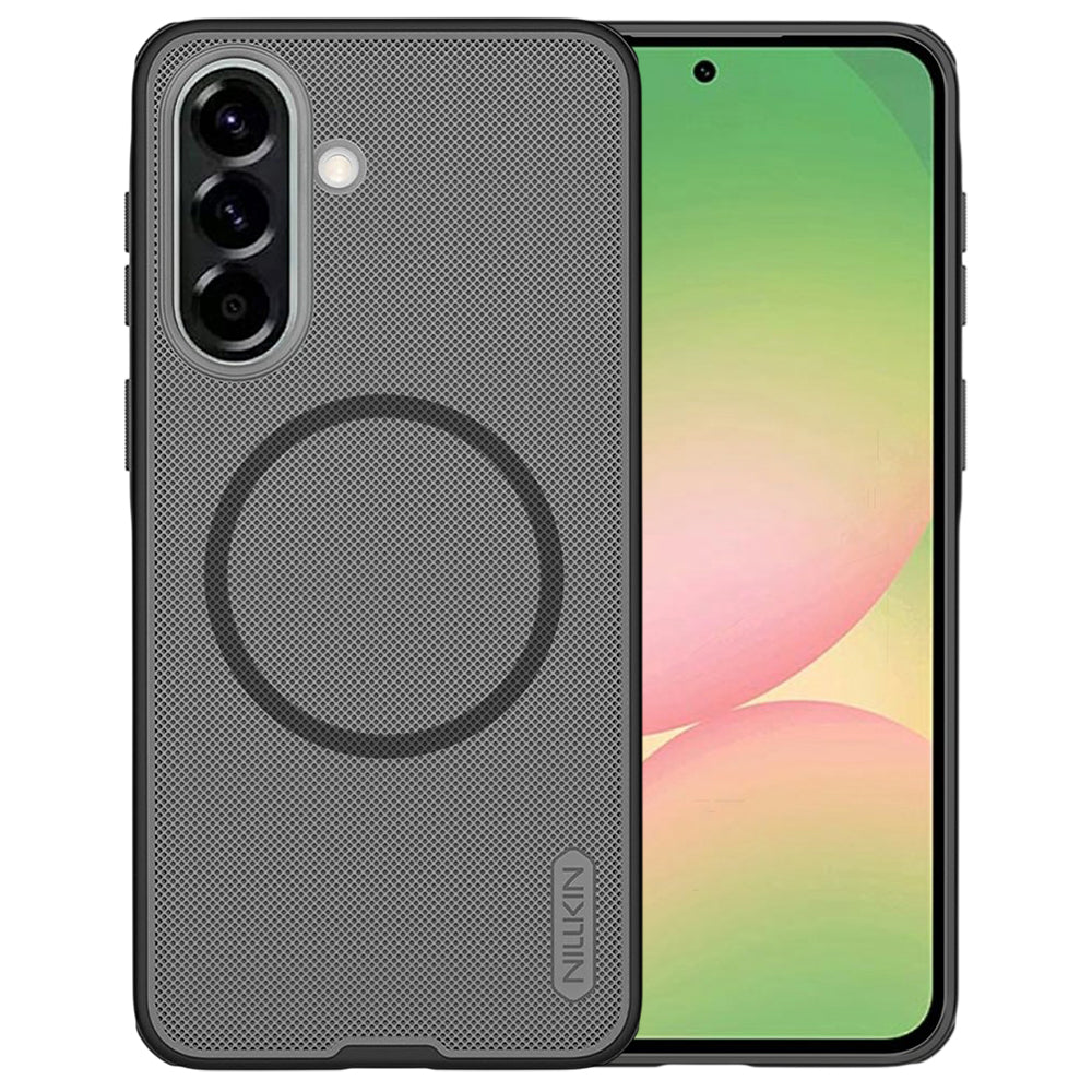 Калъф MagSafe за Samsung Galaxy A57 5G, Nillkin, Super Shield Pro, Черен прозрачен