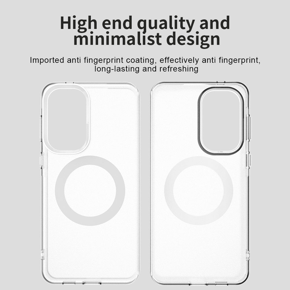 Калъф MagSafe за Samsung Galaxy A57 5G, Techsuit, CandyCase, Бял