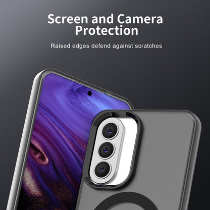 Калъф MagSafe за Samsung Galaxy A57 5G, Techsuit, CandyCase, Черен