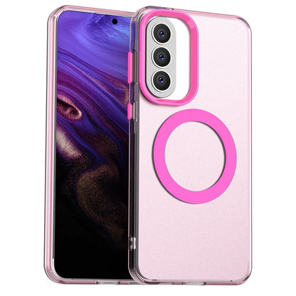 Калъф MagSafe за Samsung Galaxy A57 5G, Techsuit, CandyCase, Розов