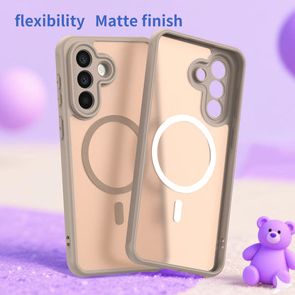 Калъф MagSafe за Samsung Galaxy A57 5G, Techsuit, HaloFrost II, Златист