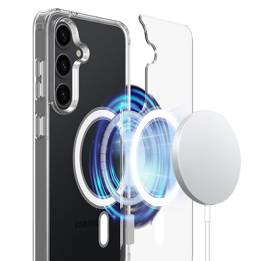 Калъф MagSafe за Samsung Galaxy A57 5G, Techsuit, Pro, Прозрачен