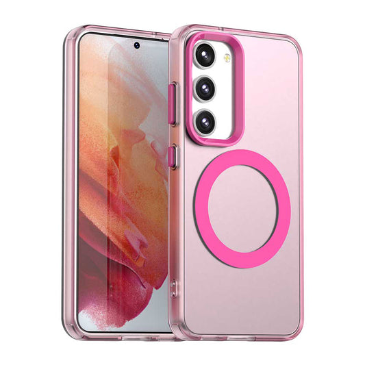 Калъф MagSafe за Samsung Galaxy S23+ S916, Techsuit, CandyCase, Розов