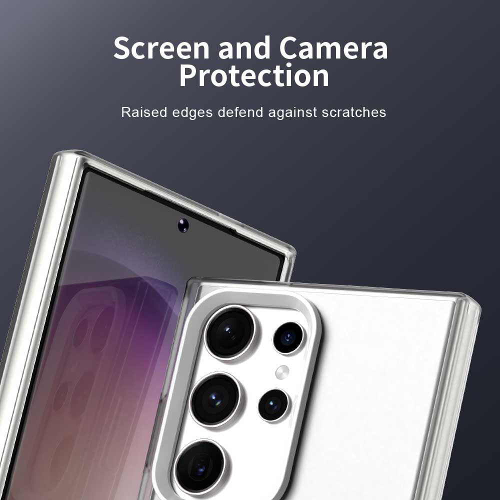 Калъф MagSafe за Samsung Galaxy S23 Ultra S918, Techsuit, CandyCase, Бял