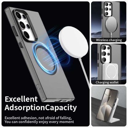Калъф MagSafe за Samsung Galaxy S23 Ultra S918, Techsuit, CandyCase, Черен