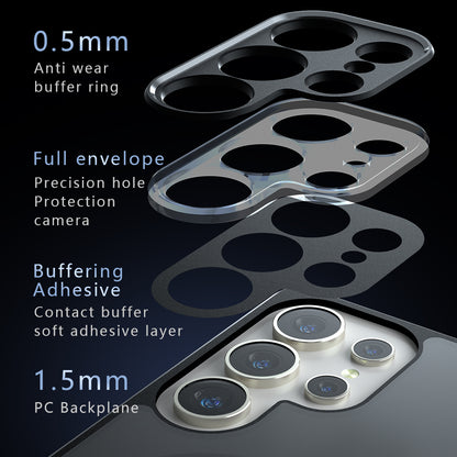 Калъф MagSafe за Samsung Galaxy S23 Ultra S918, Techsuit, PureFrost, Черен сатен