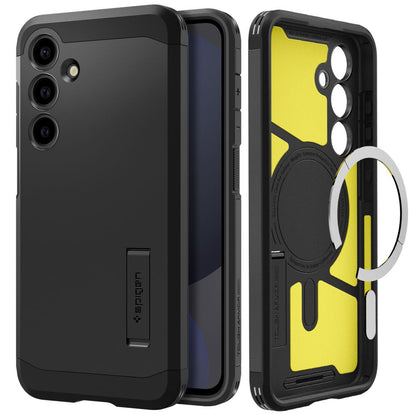 Калъф MagSafe за Samsung Galaxy S24 FE S721, Spigen, Tough Armor, Черен ACS08625
