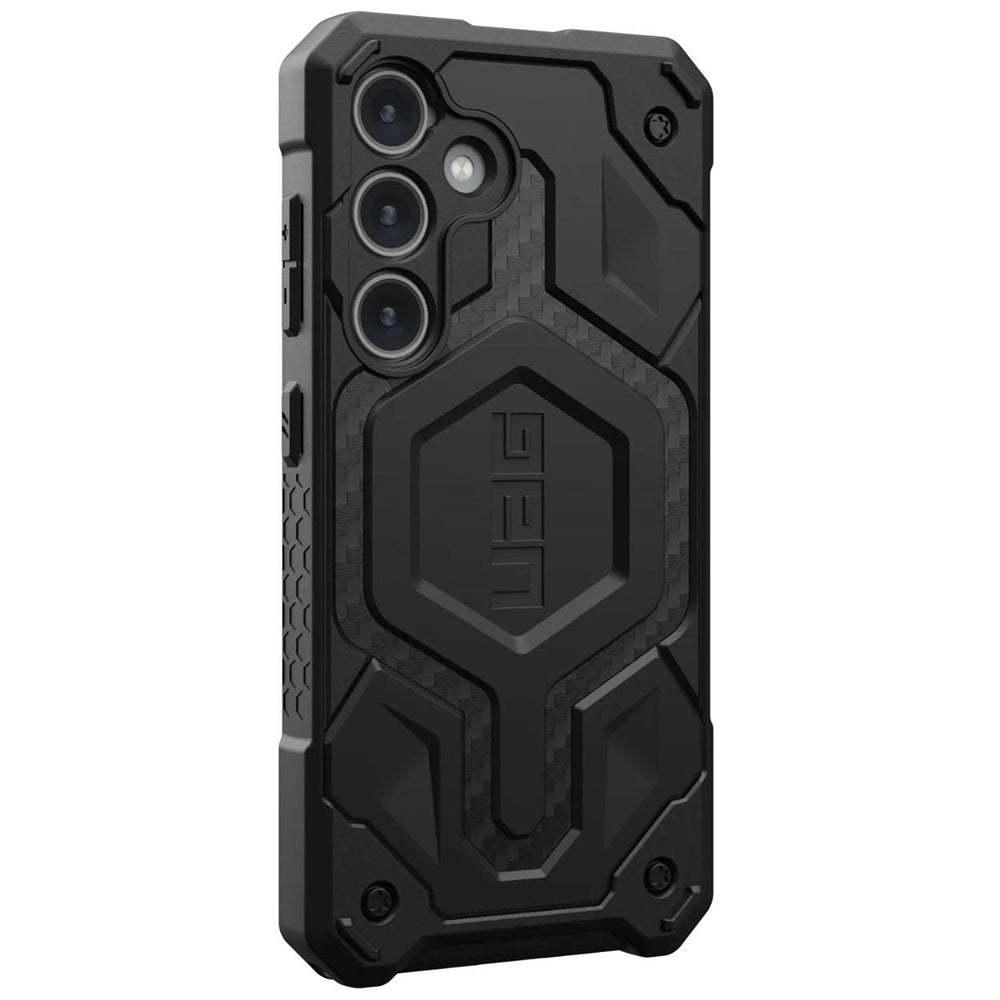 Калъф MagSafe за Samsung Galaxy S24 S921, Urban Armor Gear, Monarch Pro Carbon, Черен