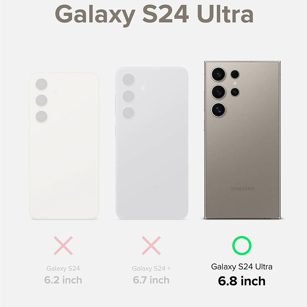 Калъф MagSafe за Samsung Galaxy S24 Ultra S928, Ringke, Alles, Черен