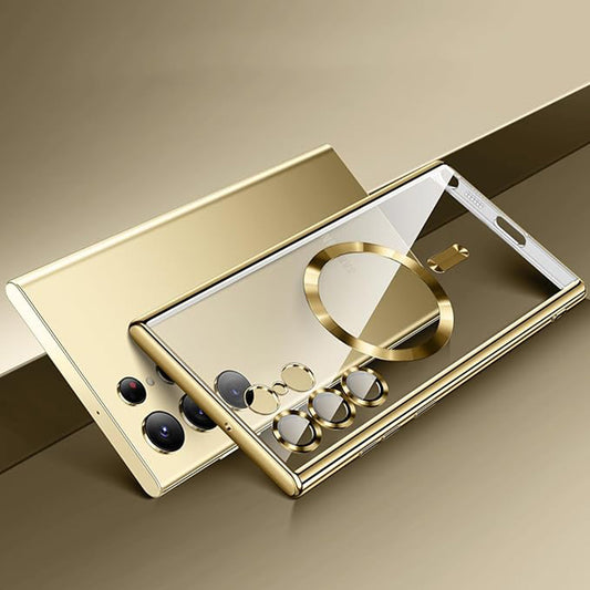 Калъф MagSafe за Samsung Galaxy S24 Ultra S928, Techsuit, Luxury Crystal, Черен