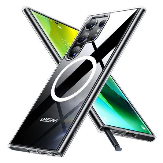 Калъф MagSafe за Samsung Galaxy S24 Ultra S928, Torras, Diamond, Прозрачен