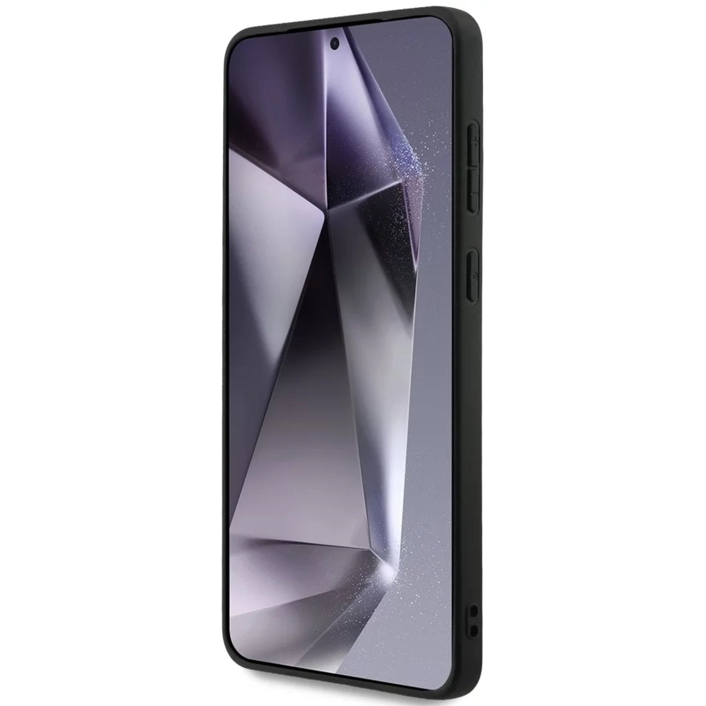 Калъф MagSafe за Samsung Galaxy S25 Edge S937, Guess, 4G Ring Classic Logo, Черен