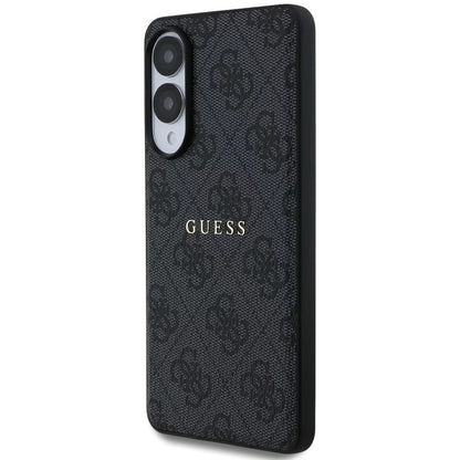 Калъф MagSafe за Samsung Galaxy S25 Edge S937, Guess, 4G Ring Classic Logo, Черен