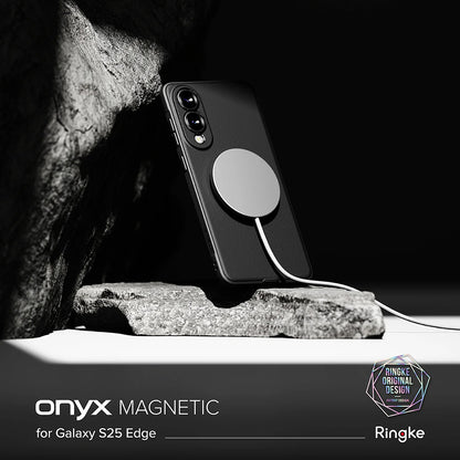 Калъф MagSafe за Samsung Galaxy S25 Edge S937, Ringke, Onyx, Черен