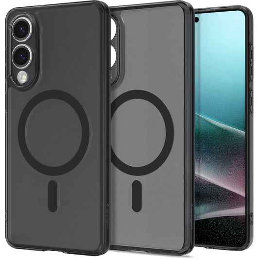 Калъф MagSafe за Samsung Galaxy S25 Edge S937, Spigen, Ultra Hybrid, Черен Сатен ACS09419