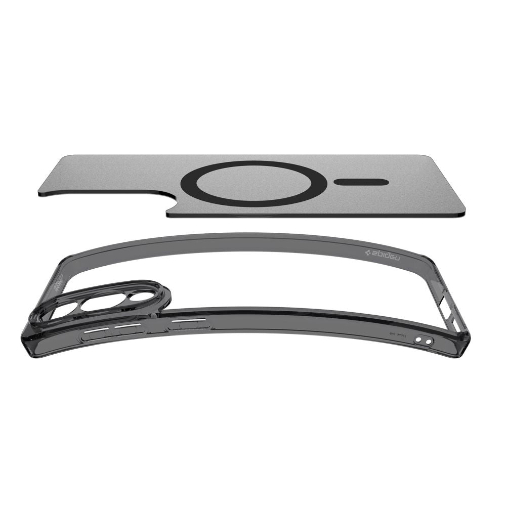 Калъф MagSafe за Samsung Galaxy S25 Edge S937, Spigen, Ultra Hybrid, Черен Сатен ACS09419