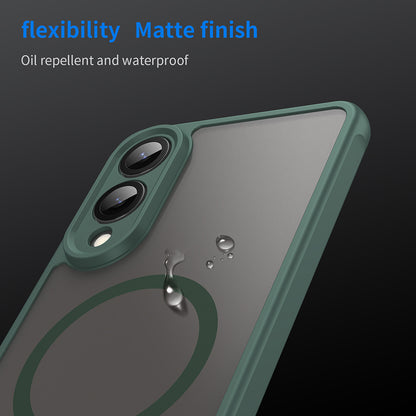Калъф MagSafe за Samsung Galaxy S25 Edge S937, Techsuit, HaloFrost II, Зелен