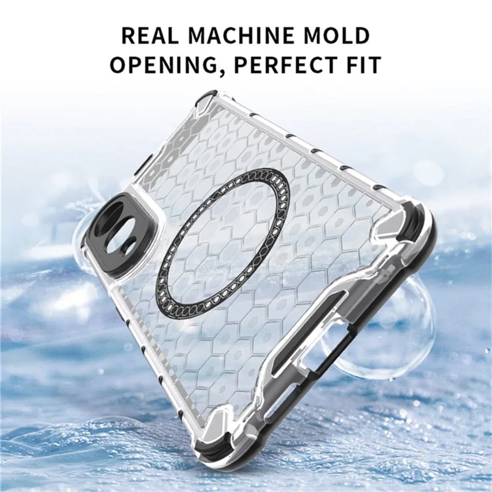 Калъф MagSafe за Samsung Galaxy S25 Edge S937, Techsuit, HoneyComb Shield, Черен