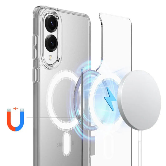 Калъф MagSafe за Samsung Galaxy S25 Edge S937, Techsuit, Pro, Прозрачен