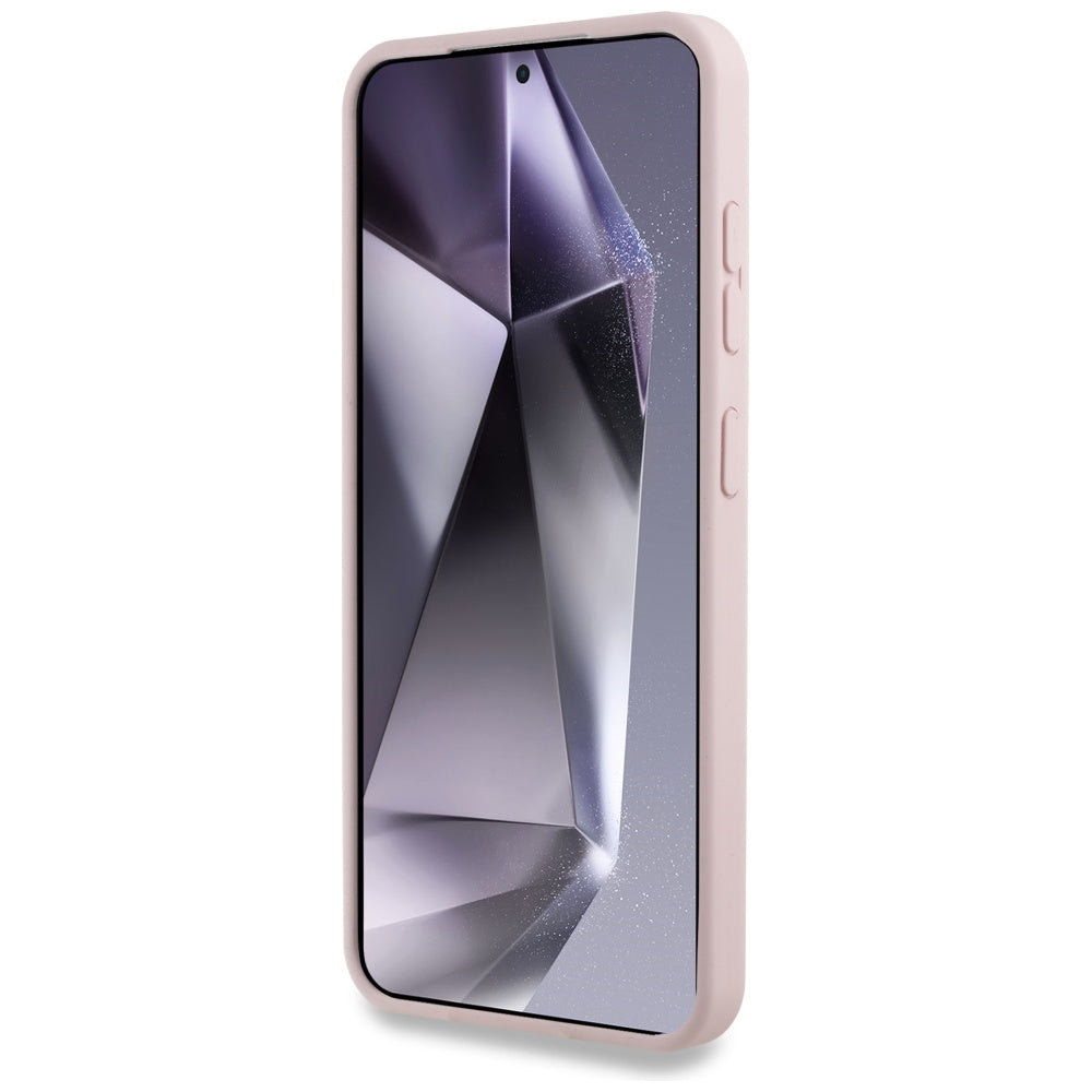 Калъф MagSafe за Samsung Galaxy S25+ S936, Karl Lagerfeld, Silicone Double Heads, Розов