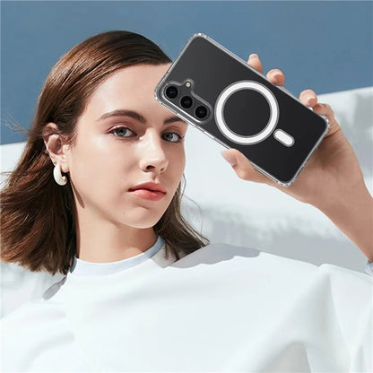 Калъф MagSafe за Samsung Galaxy S25+ S936, Techsuit, Pro, Прозрачен