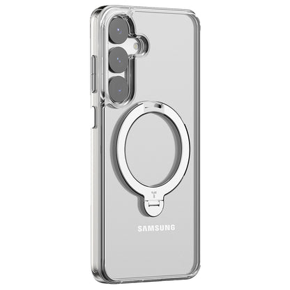 Калъф MagSafe за Samsung Galaxy S25+ S936, Torras, Ostand Spin, Прозрачен