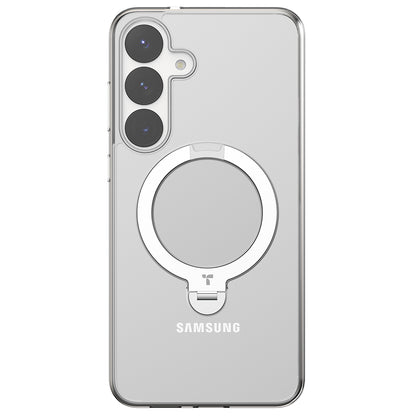 Калъф MagSafe за Samsung Galaxy S25+ S936, Torras, Ostand Spin, Прозрачен
