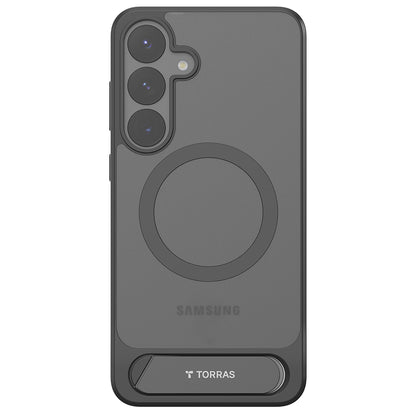 Калъф MagSafe за Samsung Galaxy S25+ S936, Torras, Pstand, Черен