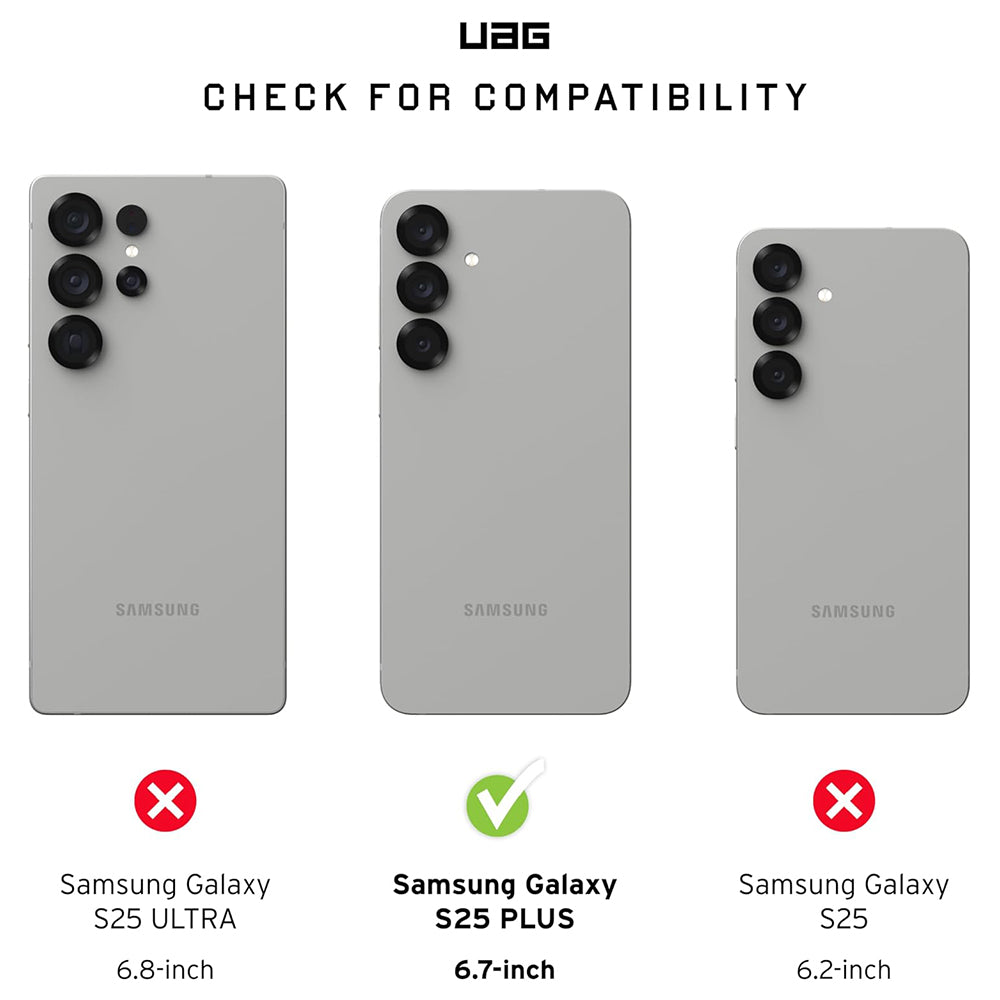 Калъф MagSafe за Samsung Galaxy S25+ S936, Urban Armor Gear, Civilian Pro, Черен
