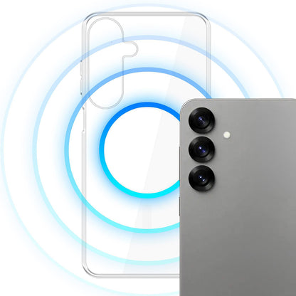 Калъф MagSafe за Samsung Galaxy S25 S931, 3MK, Clear MagCase, Прозрачен