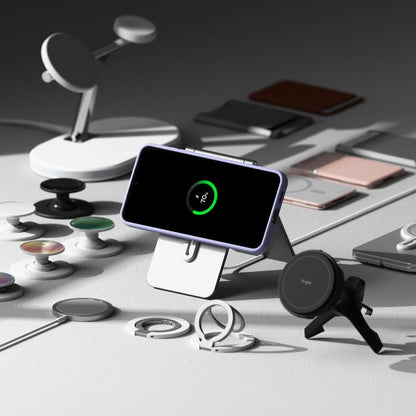 Калъф MagSafe за Samsung Galaxy S25 S931, Ringke, Силикон, Черен