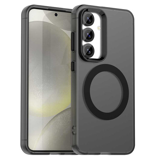 MagSafe Case for Samsung Galaxy S25 S931 / S24 S921, Techsuit, CandyCase, Black