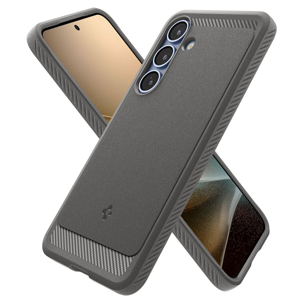 Калъф MagSafe за Samsung Galaxy S25 S931, Spigen, Rugged Armor, Сив ACS08999