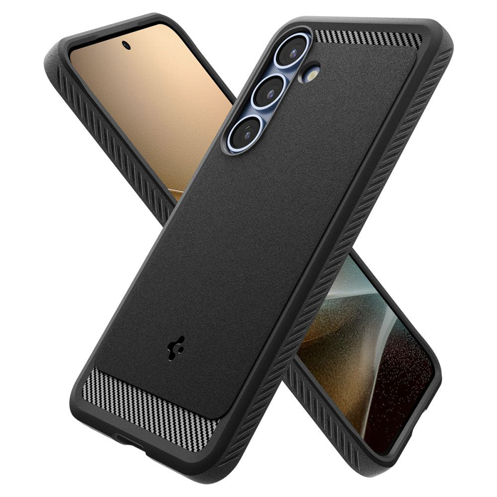 Калъф MagSafe за Samsung Galaxy S25 S931, Spigen, Rugged Armor, Матиран Черен ACS08998