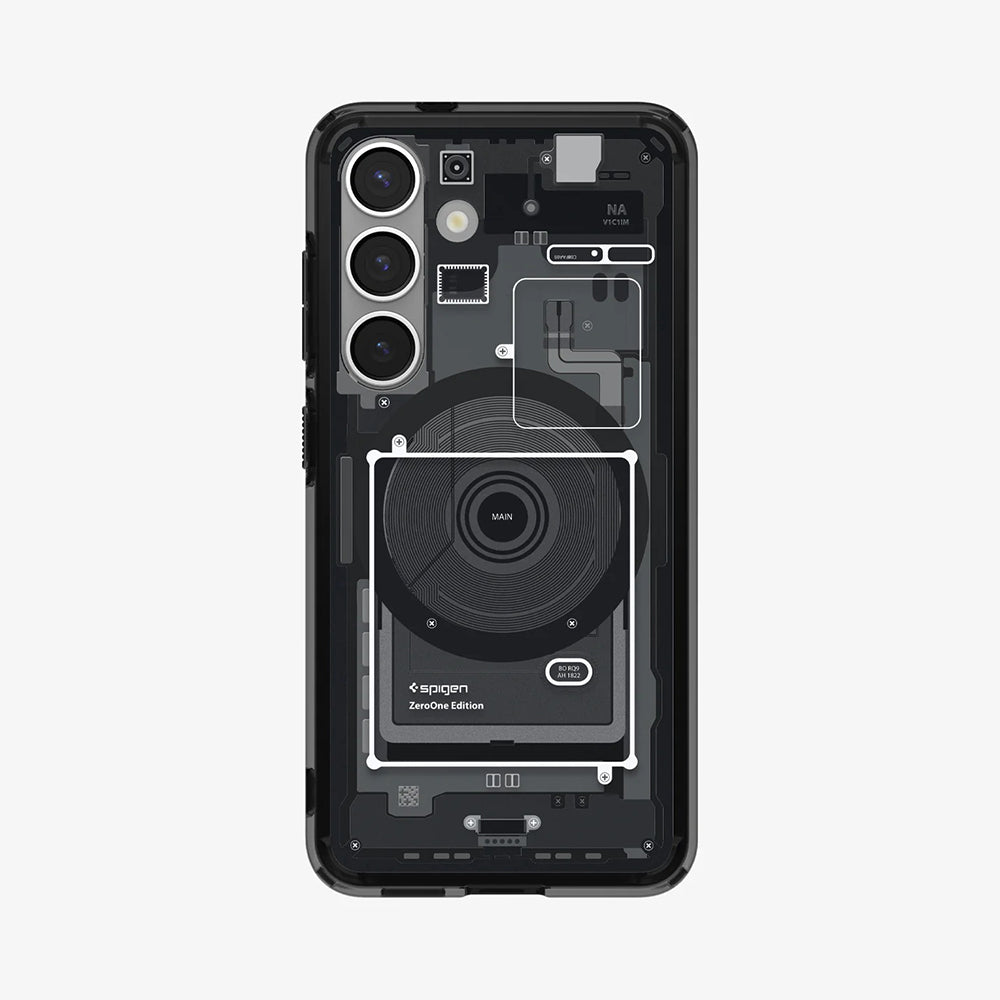 Калъф MagSafe за Samsung Galaxy S25 S931, Spigen, Ultra Hybrid Zero One, Черен ACS09003