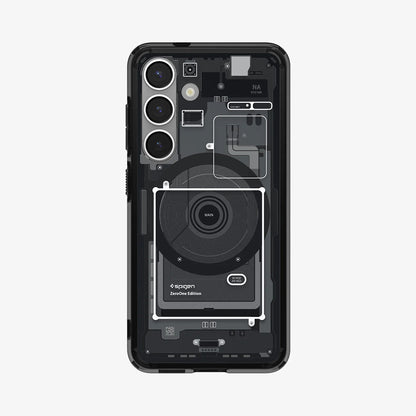 Калъф MagSafe за Samsung Galaxy S25 S931, Spigen, Ultra Hybrid Zero One, Черен ACS09003