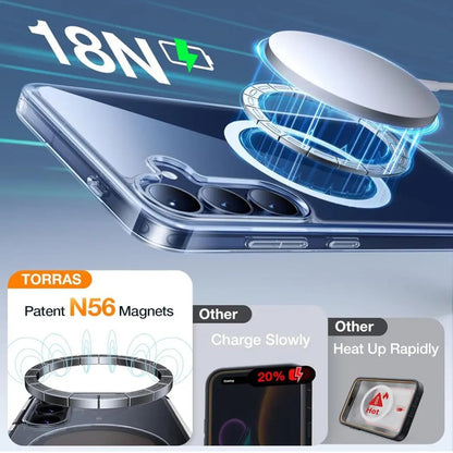 Калъф MagSafe за Samsung Galaxy S25 S931, Torras, Guardian, Черен