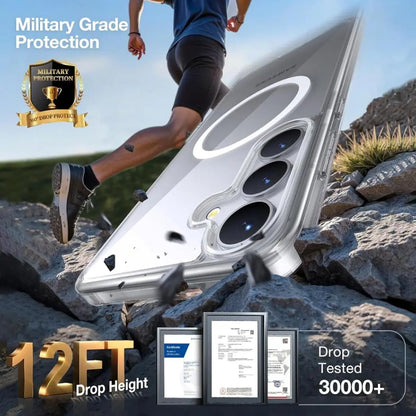 Калъф MagSafe за Samsung Galaxy S25 S931, Torras, Guardian, Черен